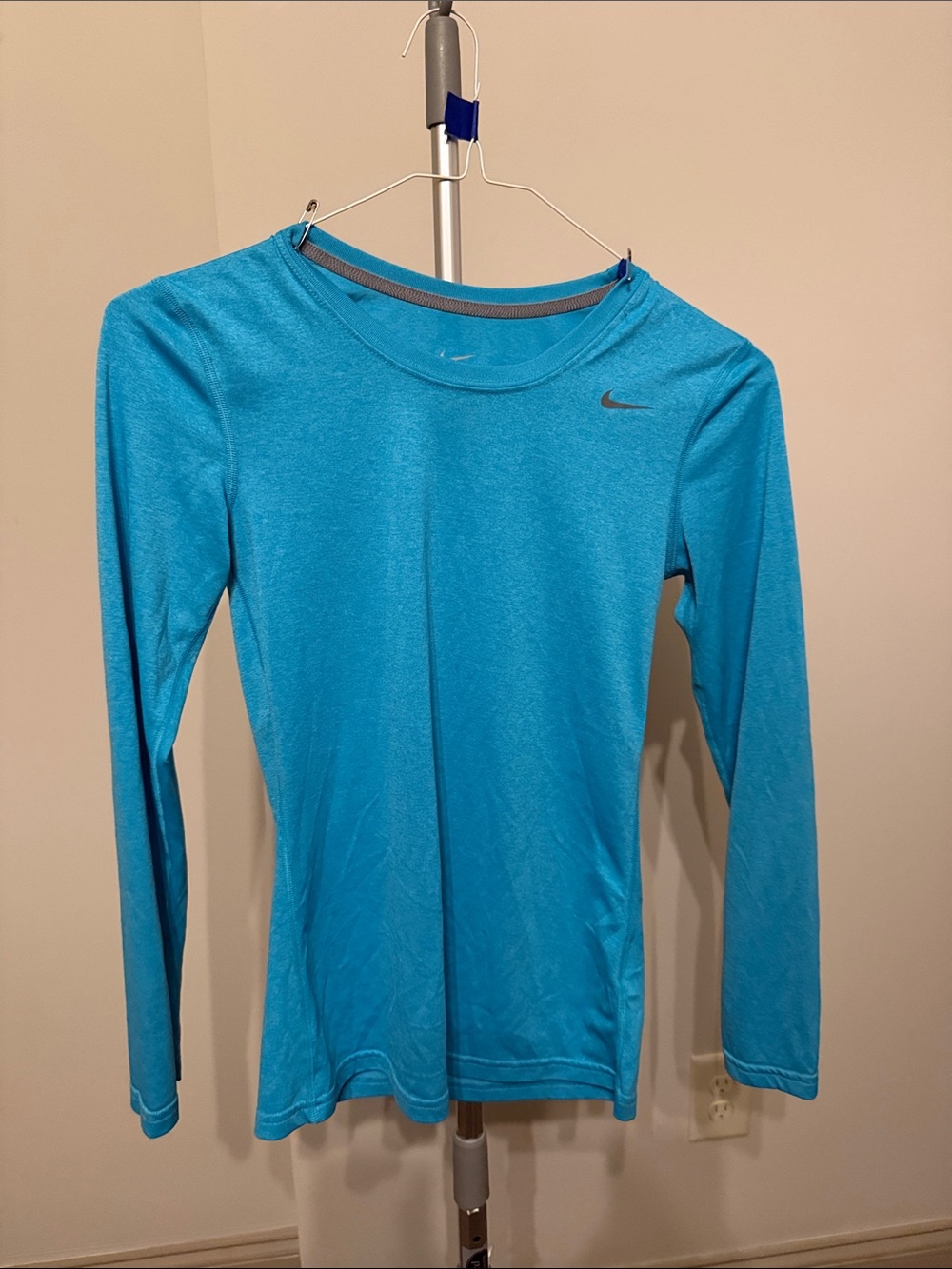 Nike Women’s Long-Sleeve Athletic Top - Teal Blue